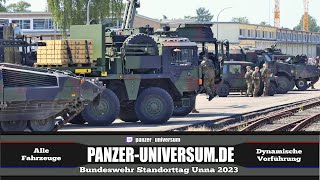 Gesamte Dynamischer Vorführung der Bundeswehr - Standorttag Glückauf Kaserne 2023