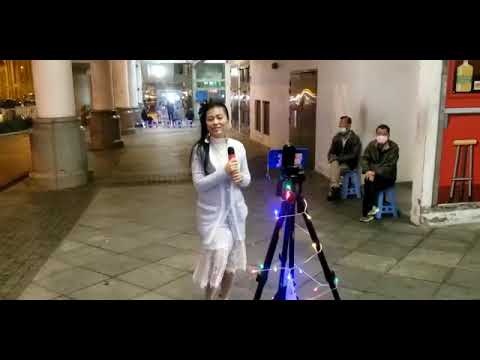 中環碼頭 妮婭怀舊金曲 美酒加咖啡 👍👍singing 2020。3。13