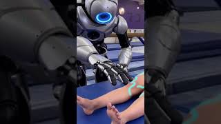 Robot activates LSU gymnast android girl #robotgirl
