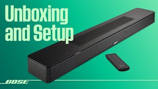 Bose Smart Soundbar 600 – Unboxing and Setup