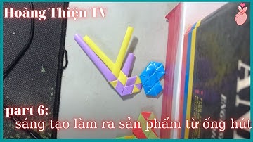 Hoàng Thiện TV | Xếp hình trái tim bằng ống hút cực kì sáng tạo mà bạn nên biết