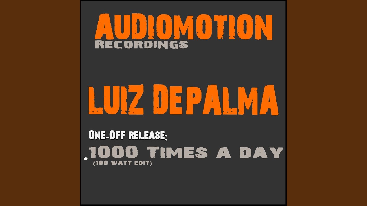 Watch 1000 X A Day (100 Watt Mix) on YouTube Watch 1000 X A Day (100 Watt Mix) on YouTube