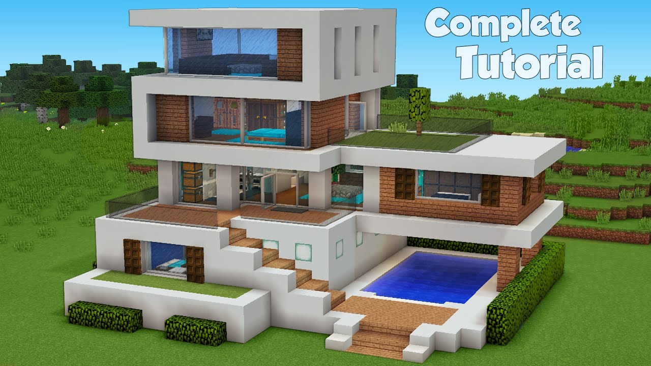 Having Fun Is The Only Real Way To Play Minecraft — ¡Nueva construcción  Minecraft! Casa Moderna en