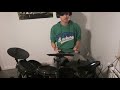 Am i wrong&amp;lockdown of anderson .paak and the free nationals drum cover