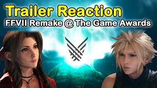 The Game Awards FFVII Remake Trailer Reaction! @Vyzzuvazzadth