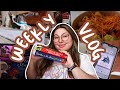 Reading 2 books reset day bookish mail productivity new favorite romance  weekly vlog