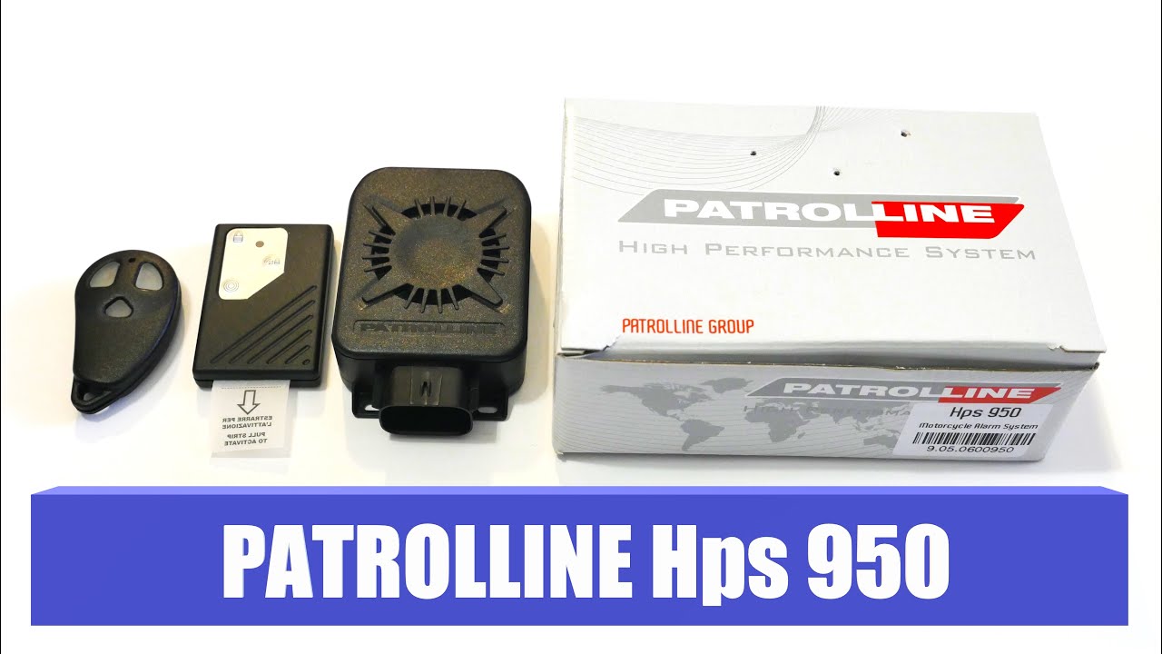 ALLARME MOTO : ALLARME ANTIFURTO ELETTRONICO PATROL LINE HPS 548 N MOTO