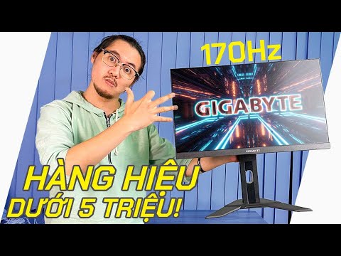 Màn Hình Dưới 5 Triệu: 170Hz, Màu Đã CHUẨN, Công Nghệ Lại NGẬP MỒM! | Màn Hình Gaming Gigabyte G24F