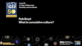 Lucy 50 Monthly Lecture Series—Robert Boyd PhD