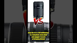 【Canon】レンズ2点セット　efs55-250mm efs18-135mm Canon EF-S 55-250mm Lens VS Canon EF-S 18-135mm Lens - YouTube