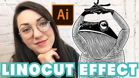 Linocut Style Tutorial | Adobe Illustrator