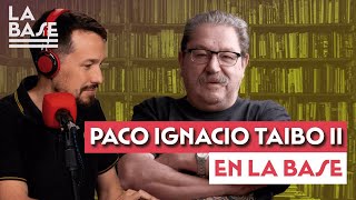 Las lecciones de Paco Ignacio Taibo II en La Base con Pablo Iglesias