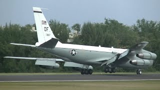 US Air Force WC-135W Constant Phoenix "Unstable" Landing in San Juan (SJU), Puerto Rico