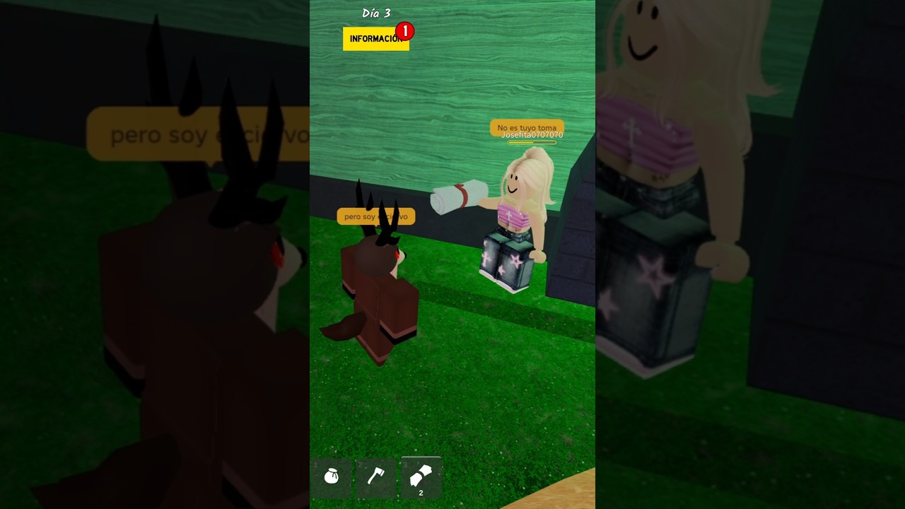 Me converti en el ciervoo parte 3... en roblox #roblox #99nochesenelbosque #robloxedit