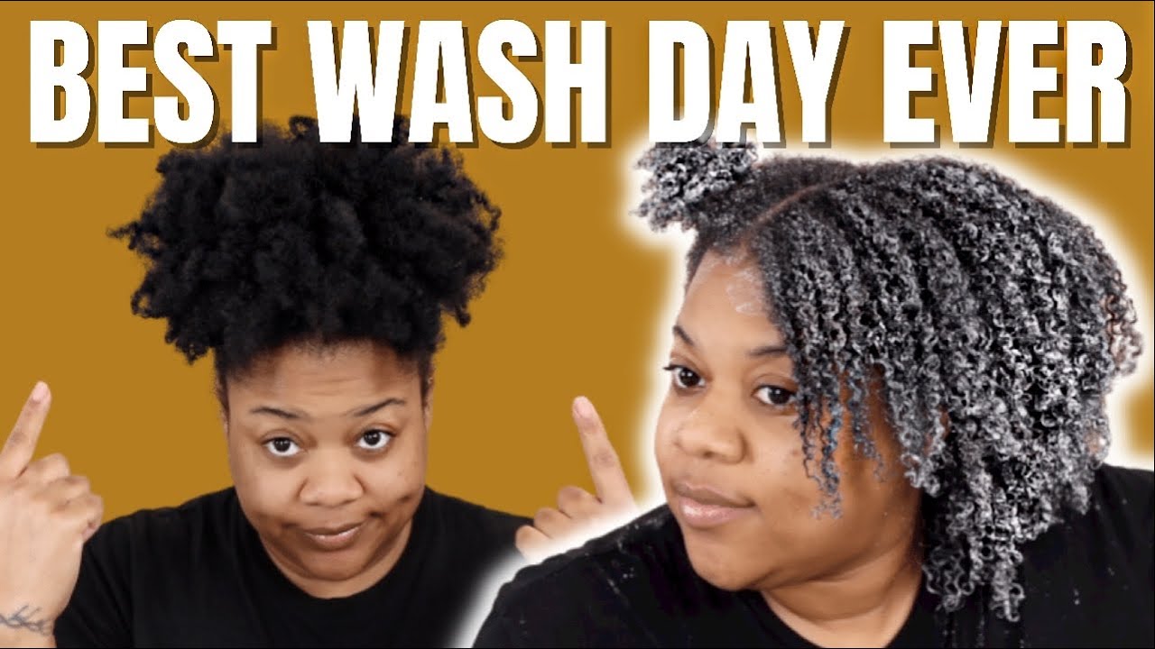 This Is The Most MOISTURIZING Fall Type 4 Natural Hair Wash Day Routine For Dry And Tangled Hair!!!