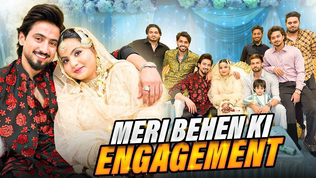 Meri Behen Ki Sagai | Family Function And Pyaar Bhare Moments! @MrFaisu