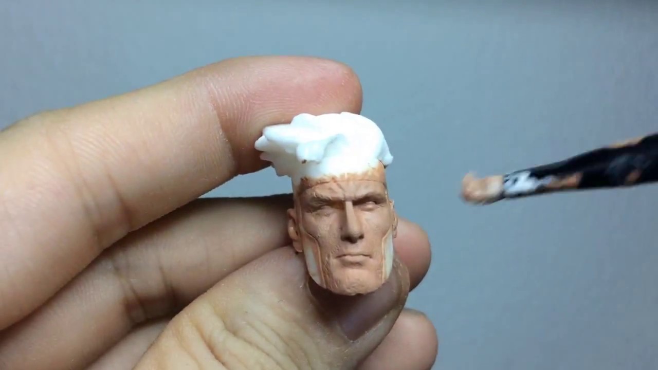 ADD ON SERVICE - CUSTOM PAINTING Action Figure Head Face Marvel Legends  Mezco