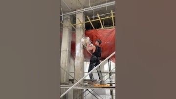 Cắt cột bê tông bằng máy cắt hiện đại