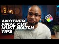 Another Quick Final Cut Pro Tips that will help you edit Faster
