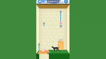 rescue cut rope puzzle stage 4113| rescue cut rope puzzle game for android and iOS #short