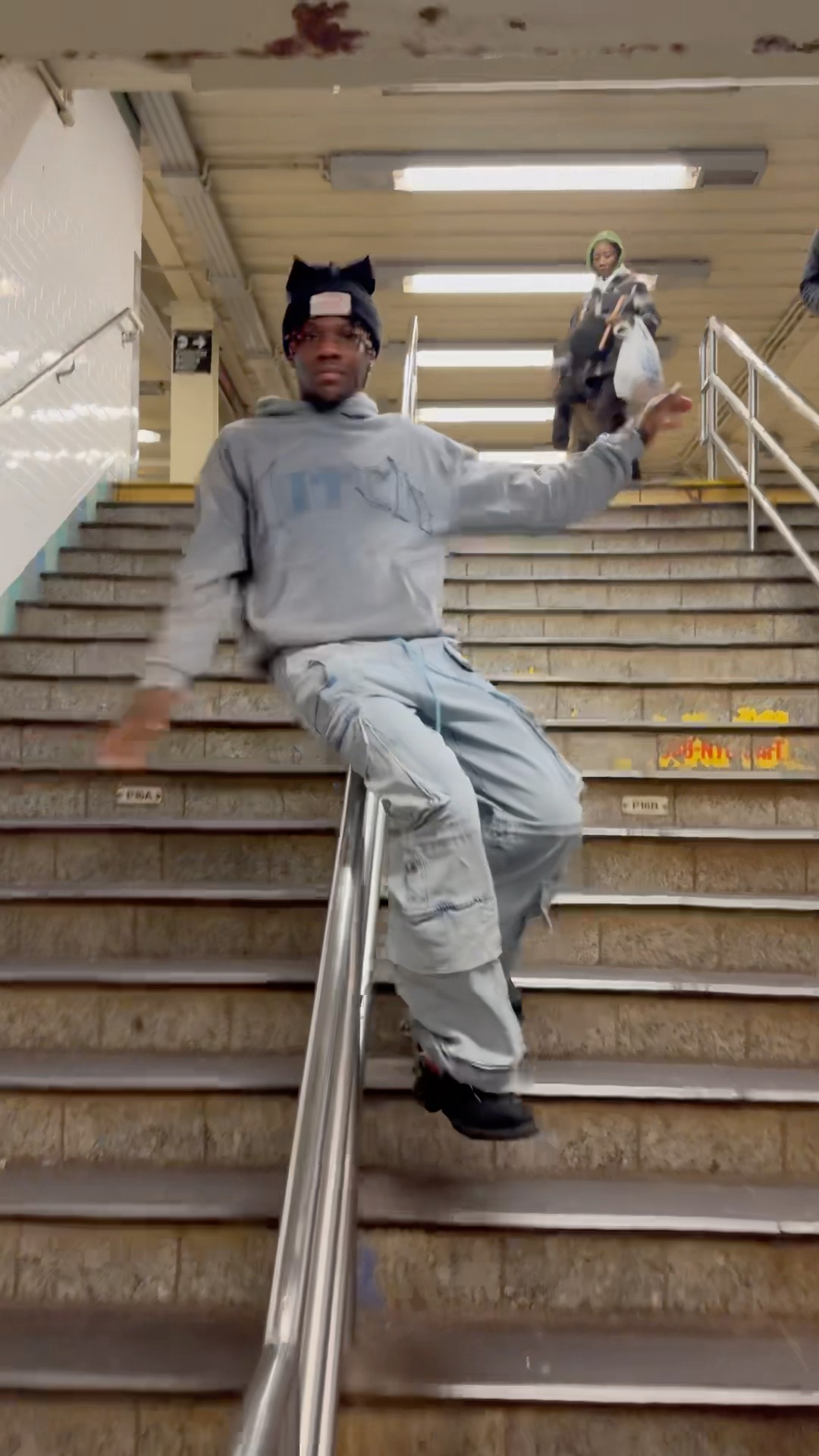 That’s what the railing is for? #shorts
