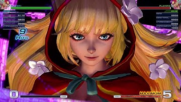 KOFXIV - Sylvie combo 5 bars (1050 damage) - by Mobby