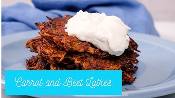 A Twist on Tradition: Carrot & Beet Latkes