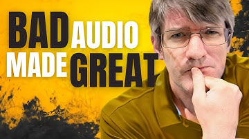 Turn BAD Audio into PRO Quality with Adobe AI