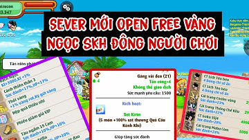 Nro Lậu | Sever Mới Open Dame Gốc Miễn Phí Vàng Ngọc SKH Cơ Chế Hấp Dẫn Đông Người Chơi !