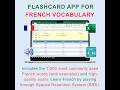 French Vocabulary Flashcards | Excel App | 1,200 Most Common French Words with Audio + Examples
