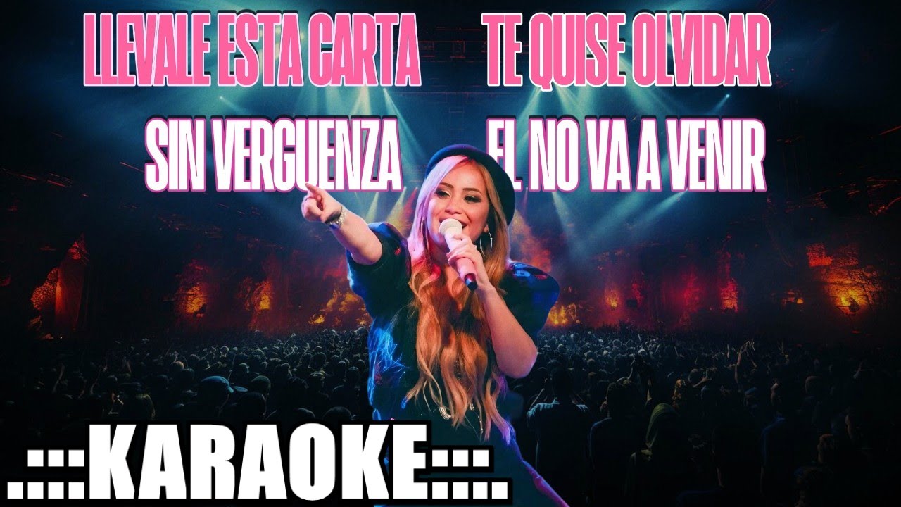 Karina Enganchado FULL ( KARAOKE PREM ♪ )