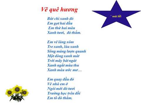 Khối 3 Tuần 11 - Thứ Tư ngày 1/12/202 Môn Tiếng Việt Bài: Vẽ quê hương