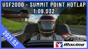iRacing - USF 2000 Summit Point Hotlap - 1:09.032
