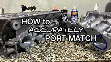 How We Port Match Intake to Heads on Honda B16 B20vtec H22