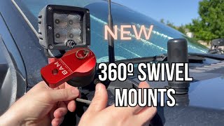 NEW BAM 2.0 360º Swivel Mount Install on Super Duty Tremor