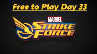 Marvel Strike Force - Free to Play: Day 33 Update and Our Daily Orb Openings