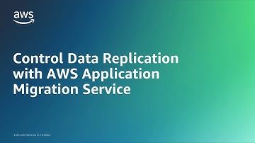 Control Data Replication with AWS Application Migration Service | Amazon Web Services