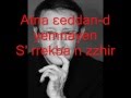 Idir Isefra Poémes Avec Paroles 