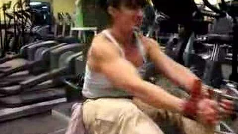 Janet's seated cable row