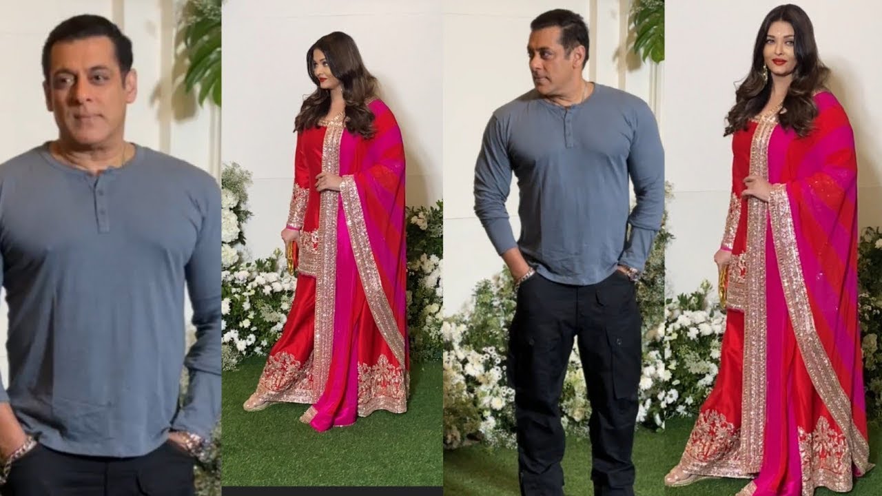 Exclusive Video! Salman Khan Meet Aishwarya Rai Bachchan In Manish Malhotra  Diwali Party 2023 - YouTube
