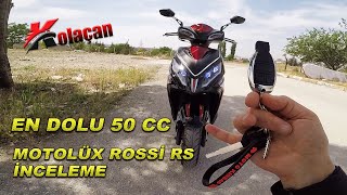 En dolu 50 cc Motolüx Rossi RS 50 Motosiklet inceleme | 2021