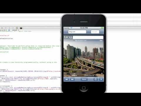 iPhone Programming - Making a Google Search bar