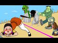 Squid Game VS Zombies - Parody Animation