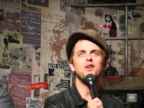 Billie Joe Armstrong on Rebecca Naomi Jones at Ame...