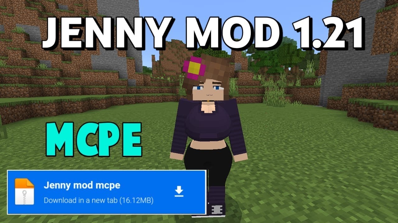 How to download jenny mod in Minecraft PE 1.21+ 💀| Minecraft jenny Addon download latest