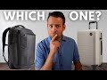 Travel Backpack vs. Rolling Suitcase (In-Depth Carry On Buyer&#39;s Guide)