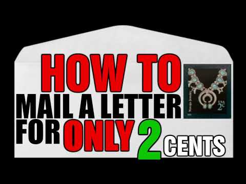 How To Mail A Letter or Postcard for Only 2 Cents [ARCHIVE]
