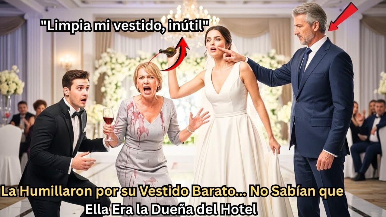 En plena boda, su suegra la abofeteó… y todo cambió en segundos
