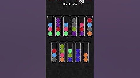 Ball sort Puzzle 1334.bölüm