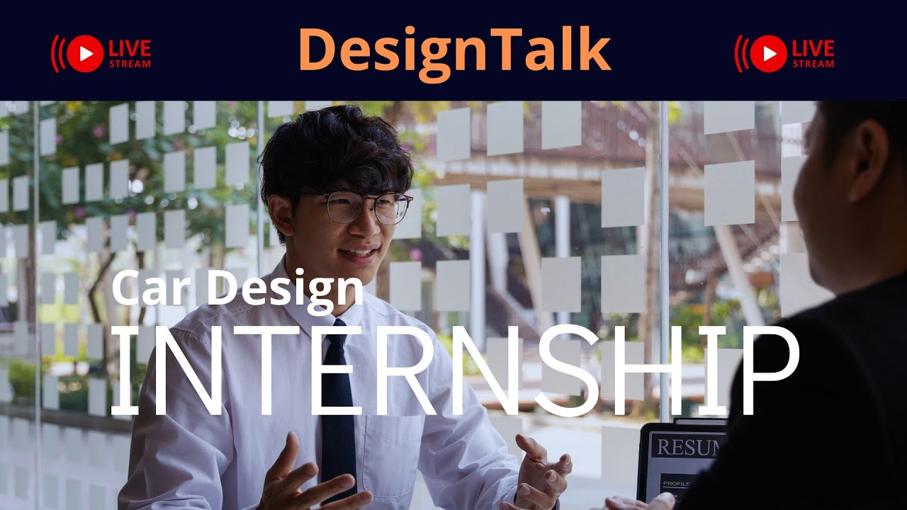 DESIGN TALK Car Design INTERNSHIP! Luciano Bove YouTube